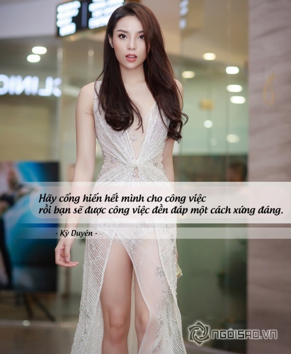 Showbiz Việt vừa xuất hiện một triết gia mới - đó chính là Hoa hậu Kỳ Duyên Showbiz Việt vừa xuất hiện một triết gia mới - đó chính là Hoa hậu Kỳ Duyên